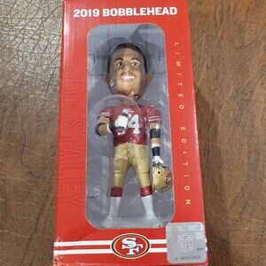 San Francisco 49ers Joe Staley Bobblehead 2019 New in the box